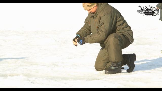 Ловля форели на платном водоёме в Прудцах 06.03.22