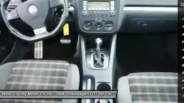 2008 VOLKSWAGEN GTI Manchester, MO P1829