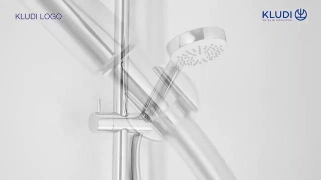 Душевая система KLUDI LOGO THM Dual Shower System 1S 6809505 00