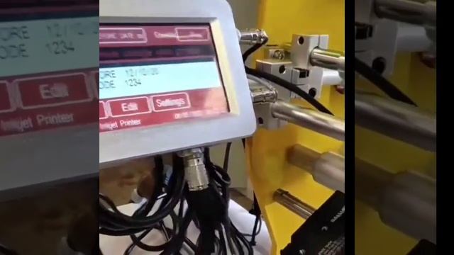 Thermal inkjet print batch codeon flow wrapper
