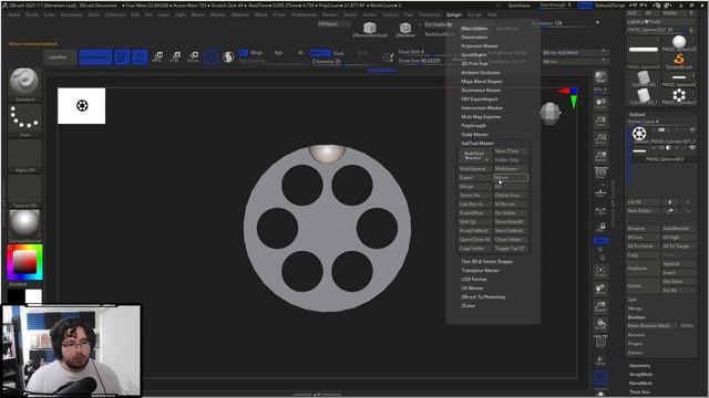 ZBRUSH TUTORIAL | Topology Basics pt3