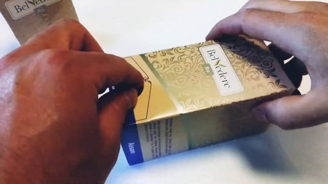 Распаковка чая в пакетах для чашек