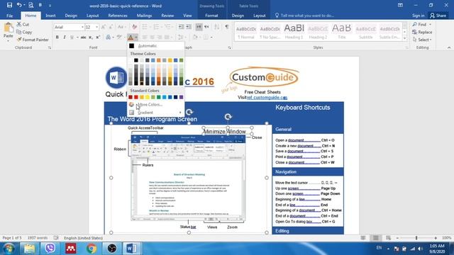 11.MS Word 2016: Converting Pdf to Word file گۆڕینی فایلی پی دی ئێف بۆ ۆرد
