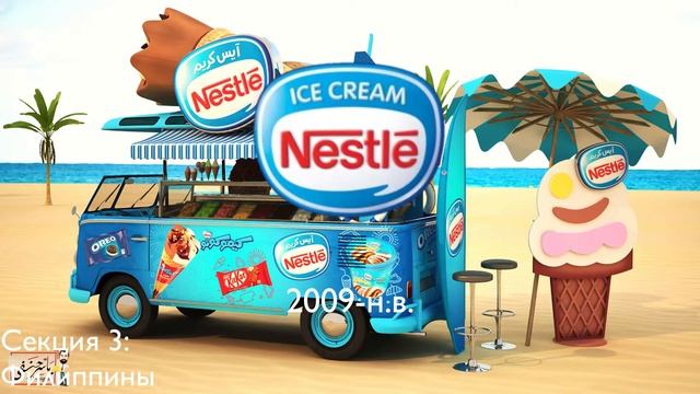 История логотипов Nestlé Ice Cream