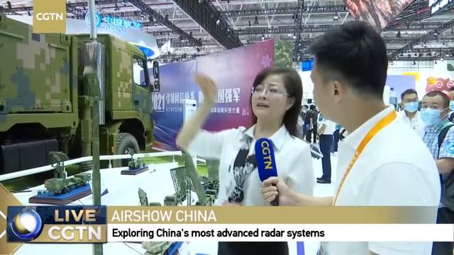 Live: Exploring China's most advanced radar systems at Airshow China