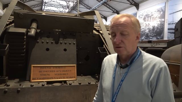 Mark IV Tank and Rare T13 in Original Condition at Belgian Military Museum