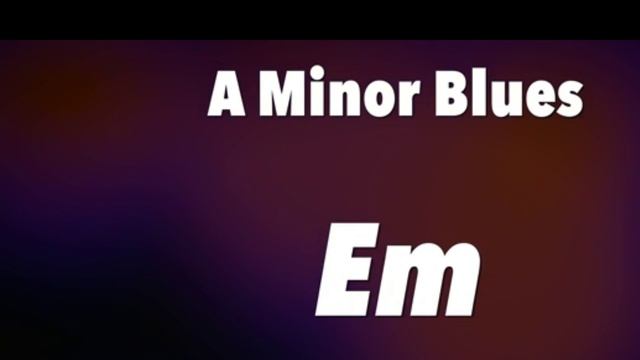 Vibey Groove Blues Backing Track in Am