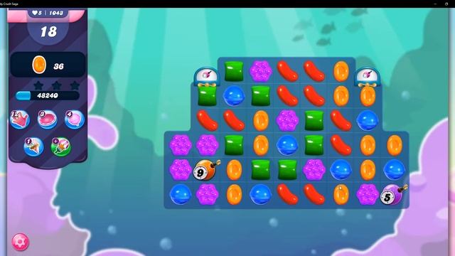 candy crush saga || 1043 || smart sky maggi