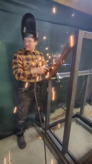 Когда поймал зайчика при сварке . _woodworking .