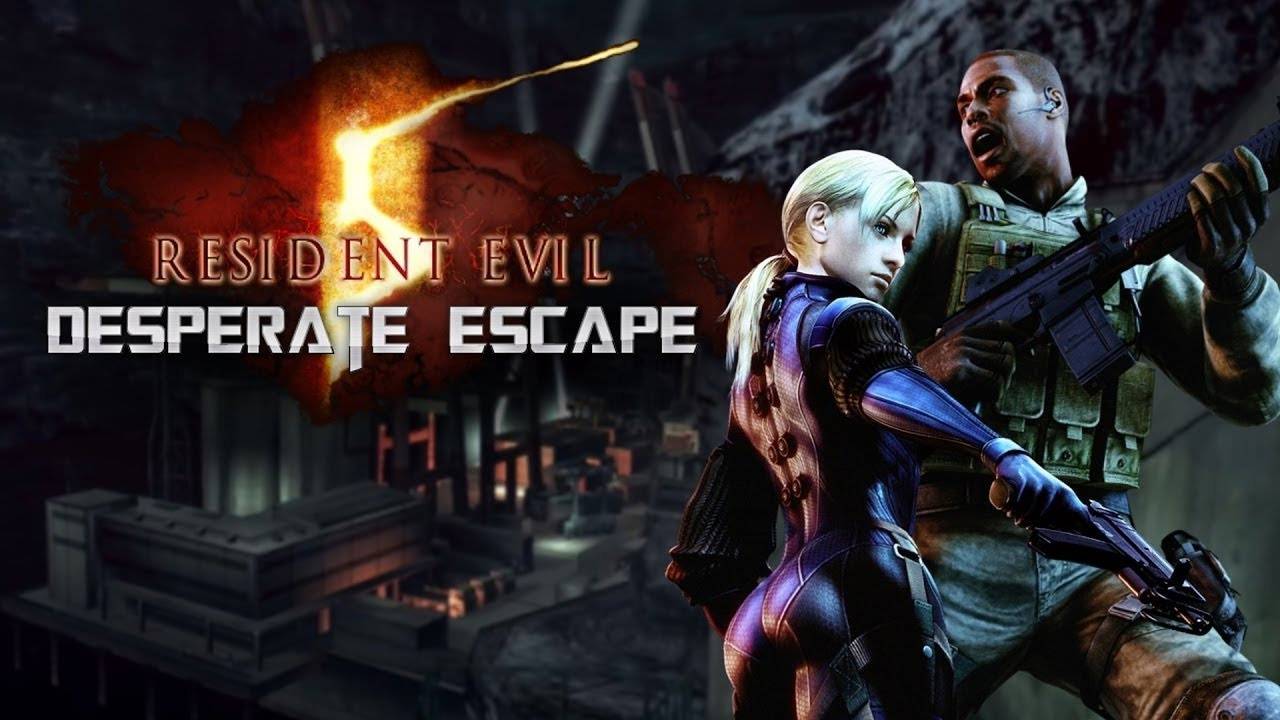 Прохождение Resident Evil 5: Desperate Escape  [coop ft. VANESSA]