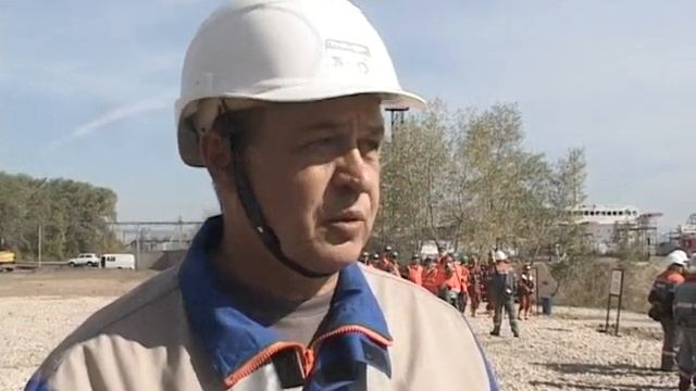 Учения на нефтебазе