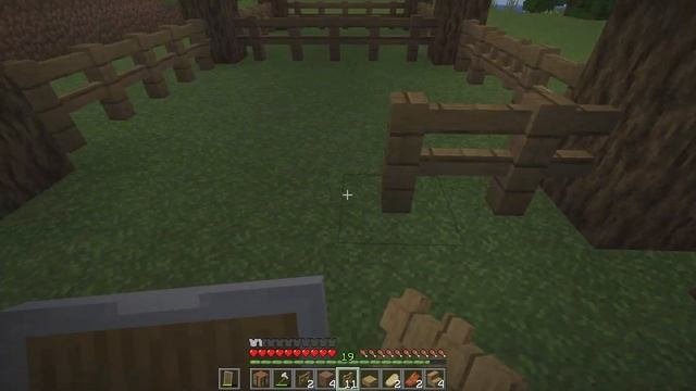 Minecraft Ванильное приключение #4 Новый загон