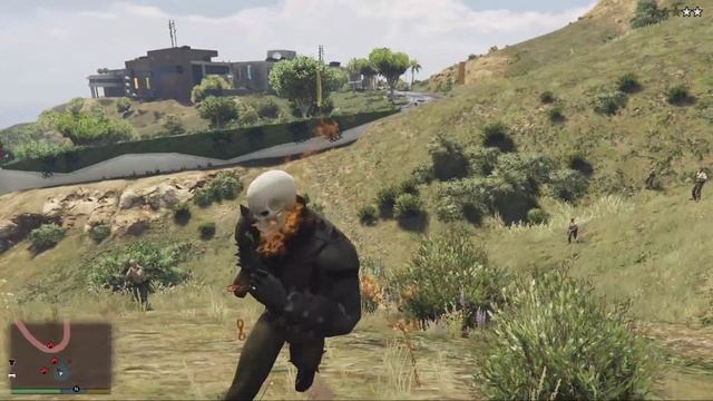 GTA 5 Моды: ДРАКОН против ПРИЗРАЧНОГО ГОНЩИКА!