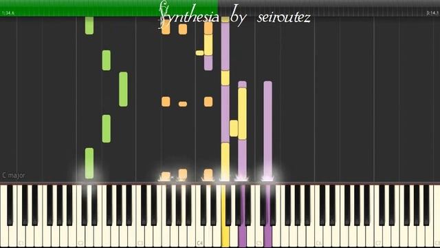 [Synthesia][MIDI] a besame