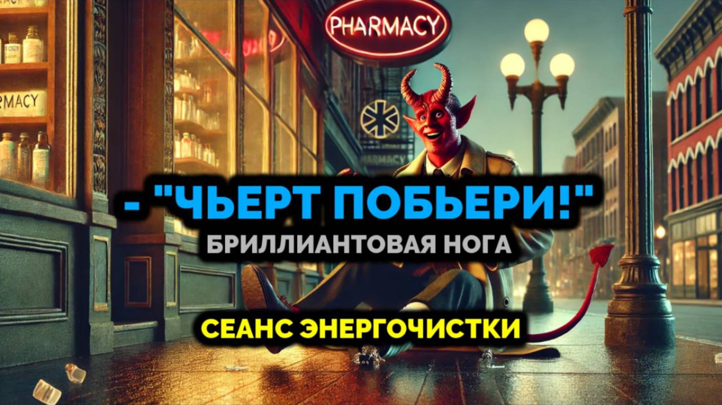 ЧЬЕРТ ПОБЬЕРИ! БРИЛЬЯНТОВАЯ НОГА