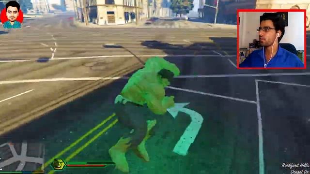 GTA 5 | HULK VS RHINO IN GTA 5 | GTA 5 MOD GAMEPLAY