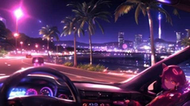 Tokyo Roadtrip Synthwave Ambient Video - SilverChef