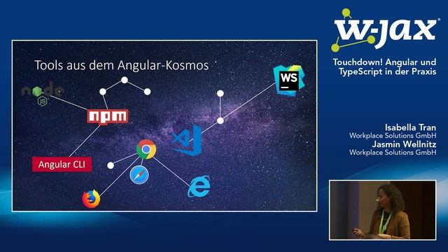 Touchdown! Angular und TypeScript in der Praxis | Isabella Tran, Jasmin Wellnitz