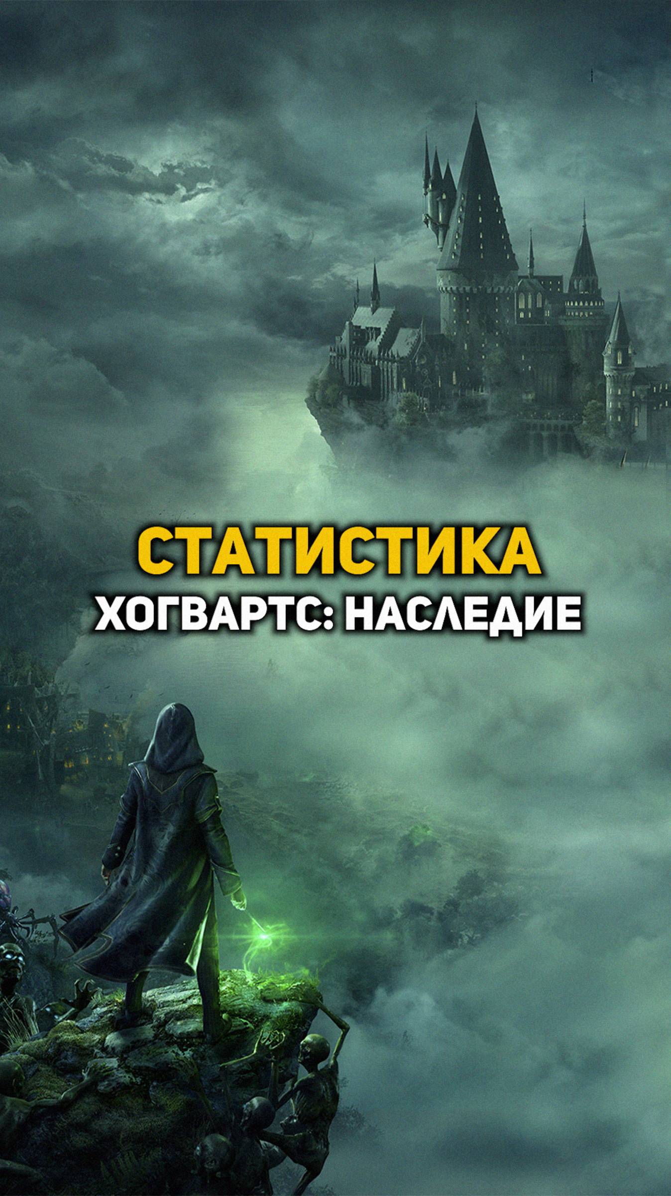 Статистика Хогвартс: Наследия #shorts #гаррипоттер