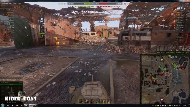 World of Tanks. Промзона. Воин. Р 26 40