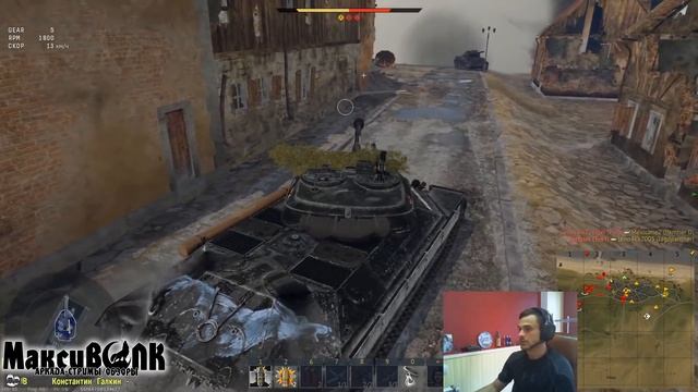 ИС-6 | НОРМАНДИЯ ТОП ПОЗИЦИЯ И БАМПЕР ЛЕНОЧКИ | War Thunder