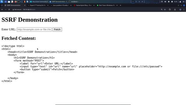 2 Basic SSRF Exploitation