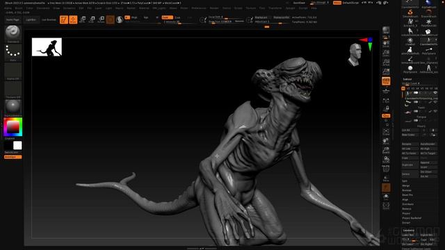 08. Symmetry Tools in ZBrush (1)