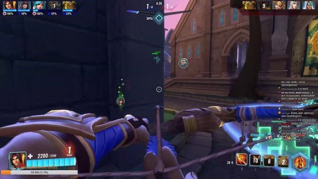 Paladins.Играю в осаду и рейтинговый режим