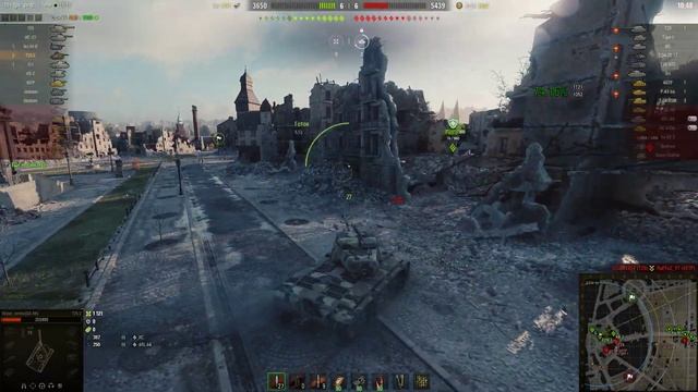 Техничная катка на Т25/2, World of Tanks