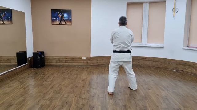 Выполнение Ката "Sanchin"
