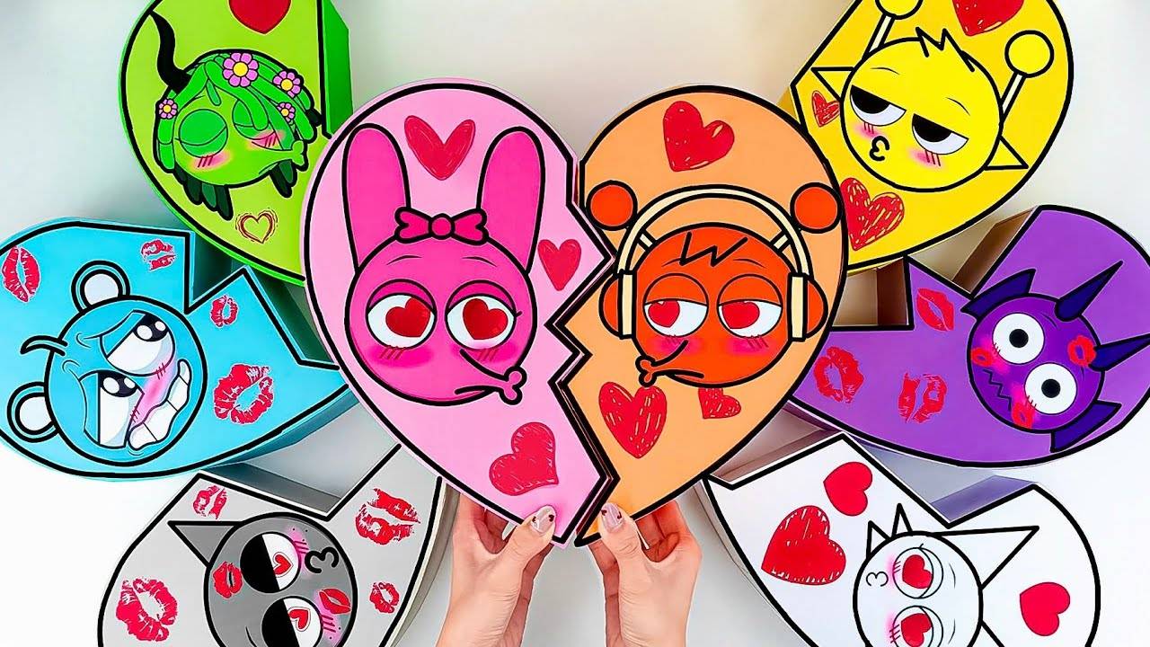Incredibox ПАРА влюбленных СПРУНКИ распаковывают СЛЕПУЮ коробку | Как сделать слепую сумку ASMR |