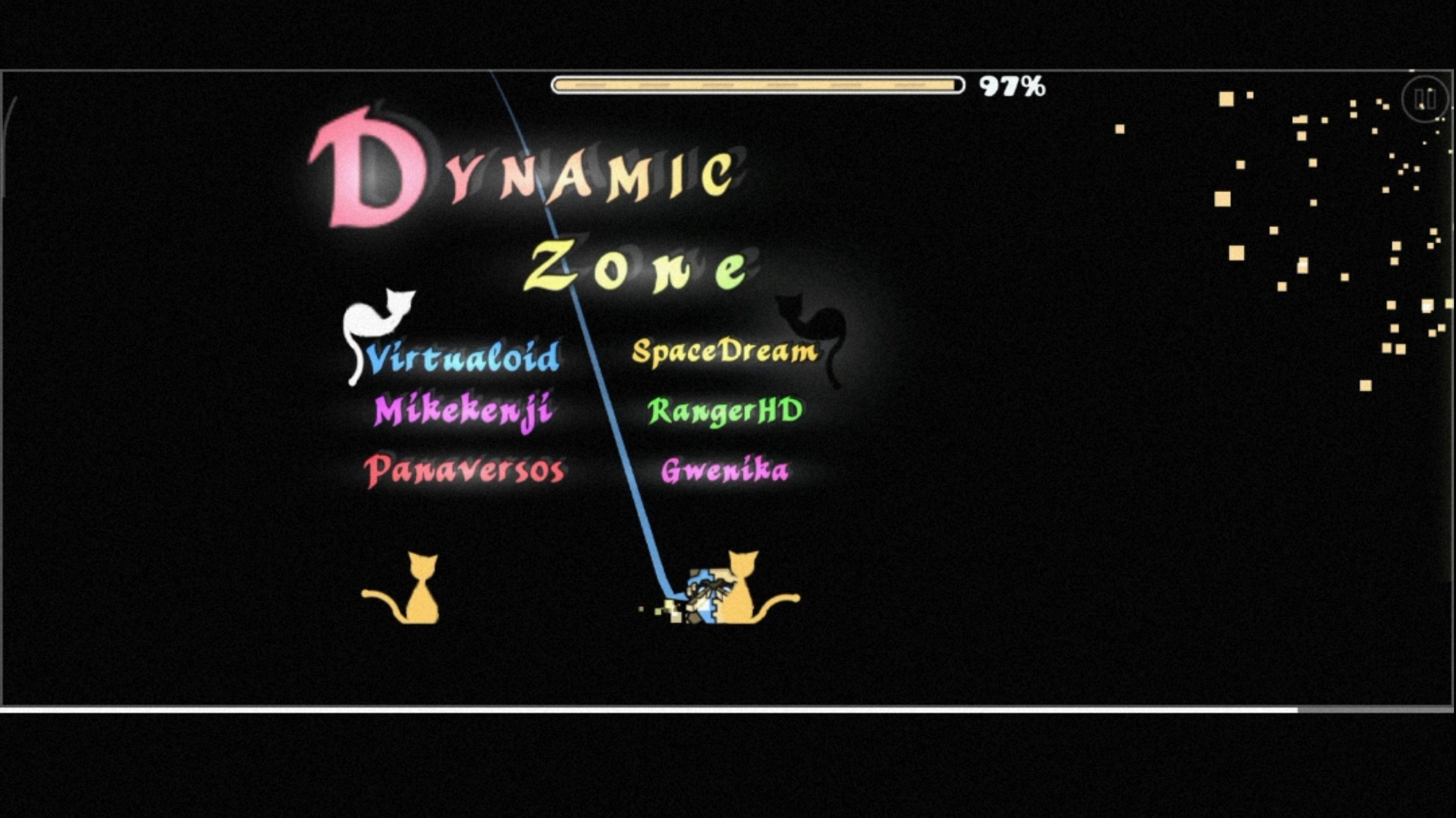 Dynamic zone by assing (daily level) geometry dash