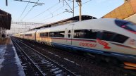 28 февраля 2025 г. Высокоскоростной Электропоезд Сапсан ЭВС1-10 Обухово