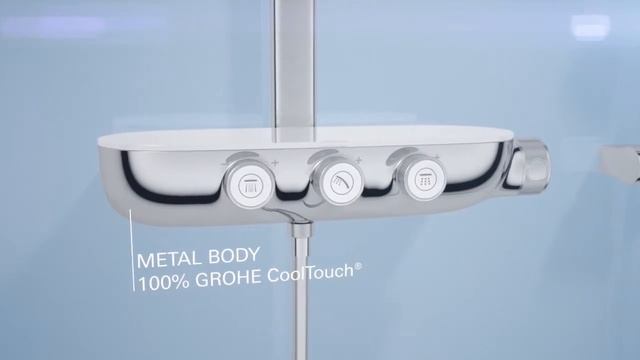 Душевая система GROHE Rainshower® с технологией SmartControl