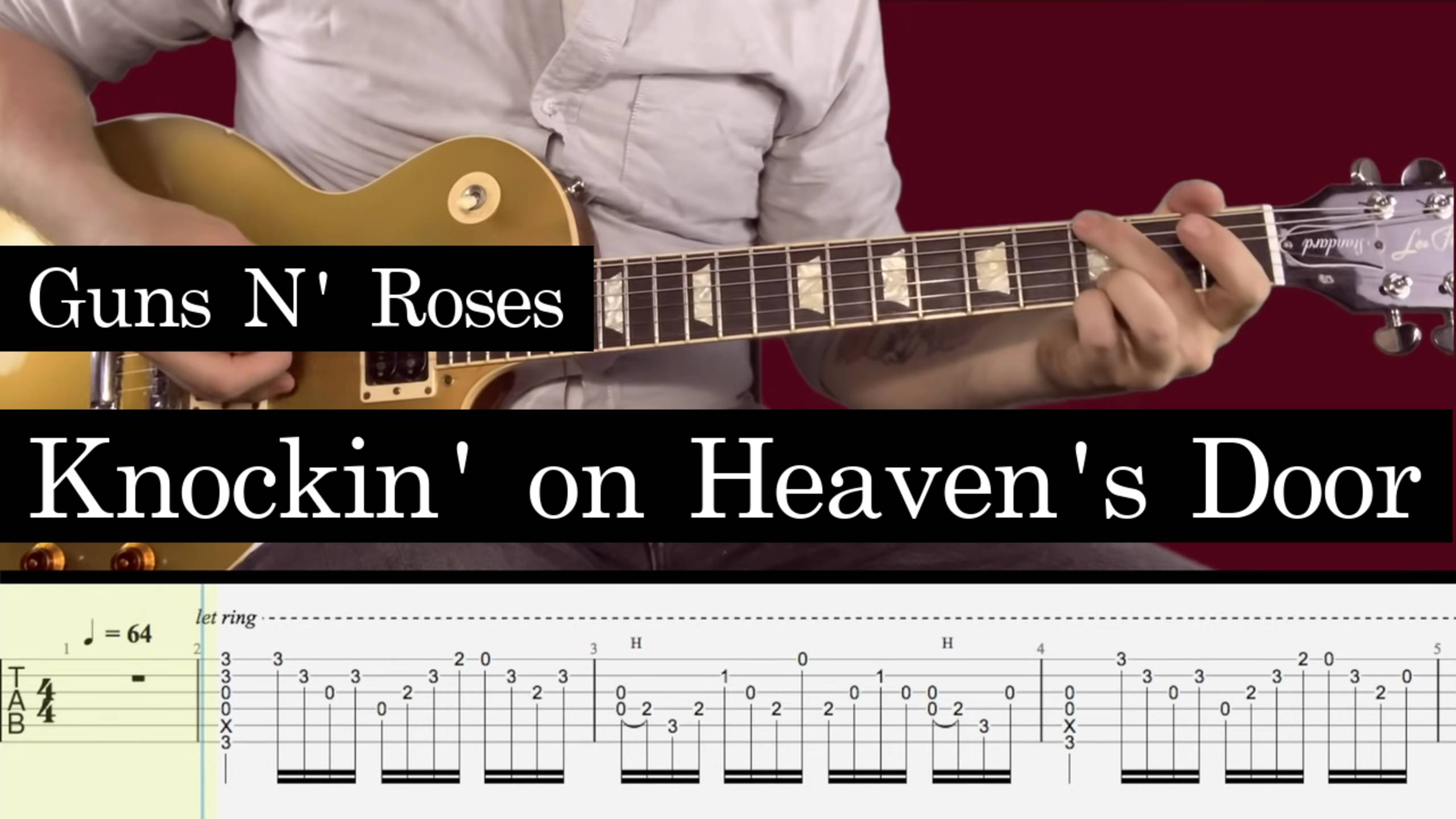 Guns N' Roses - Knockin' on Heaven's Door