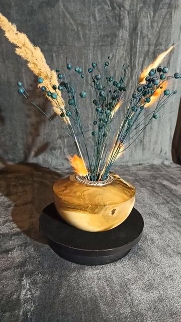 Ваза / Полая форма / Wooden Vase / Hollow form