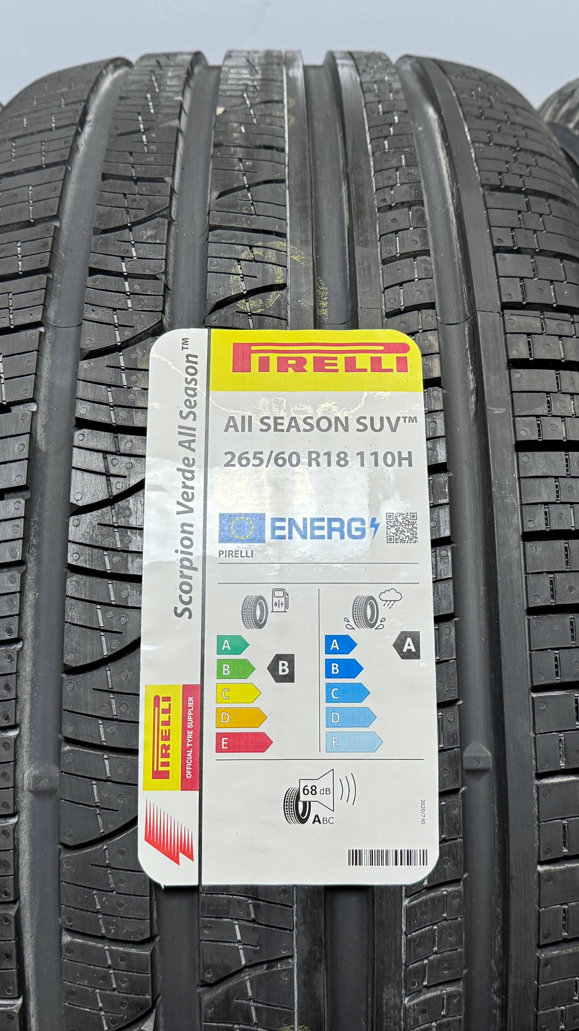 PIRELLI SCORPION VERDE ALL SEASON SUV 265/60 R18 110H