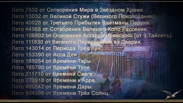 День ЧИСЛОБОГА! Подробно про летоисчисления Предков