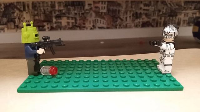 Lego анимация битва с боссом номер три