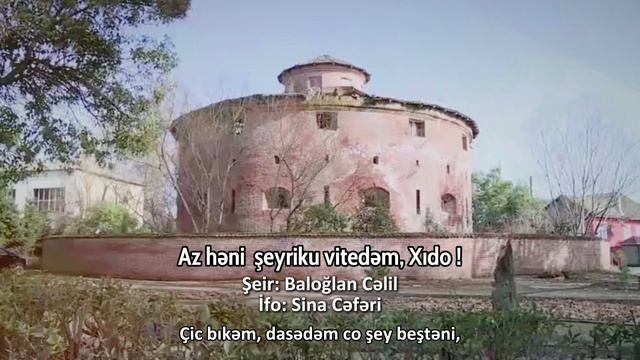Sina Cəfəri - Az həni  şeyriku vitedəm