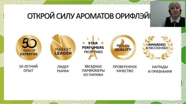 Увлекательный мир парфюмерии Орифлэйм. 12 марта 2019.