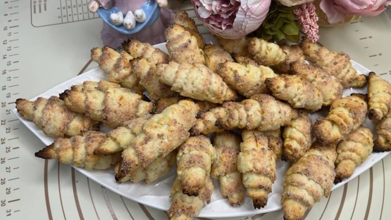 Твороженые рогалики