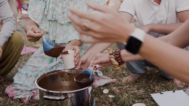 Inspo from our Ecstatic Cacao Dance Festival, October 2022, Mauritius 🇲🇺 at Green Village