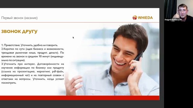 КАК ДЕЛАТЬ ЗВОНОК - ПРИГЛАШЕНИЕ 

АНДРЕЙ БОБРЫШЕВ 
#whieda
