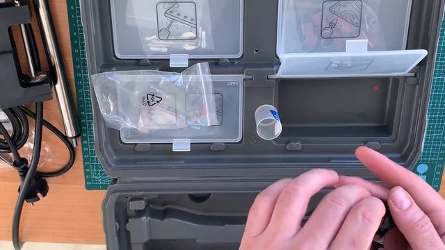 Обзор комплекта гравера Ryobi EHT150V. Часть 1. Распаковка.