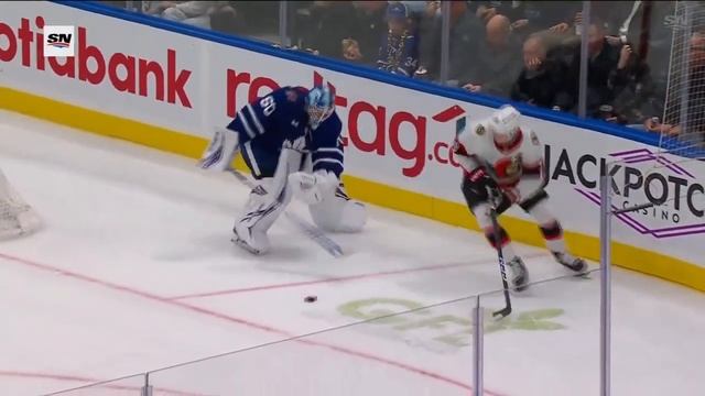 Maple Leafs' Joseph Woll Commits Late-Game Gaffe to Give Senators a Three-Goal Lead
