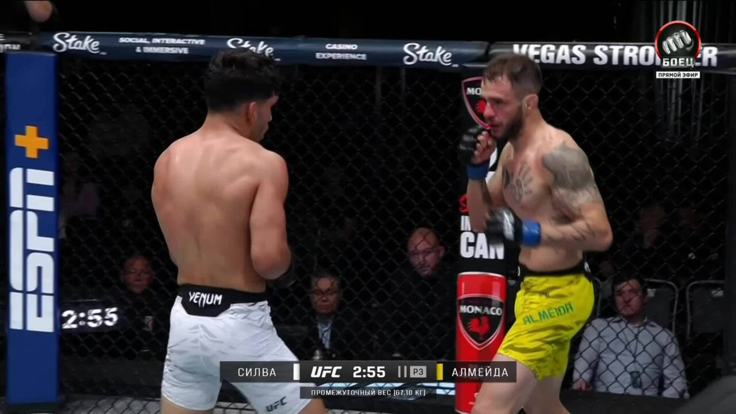 Дэнни Силва победил Лукаса Алмейду (видео). UFC Fight Night