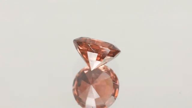 1.96-Carat 7.50mm Round Eye-Clean Padparadscha Sapphire (IGI)