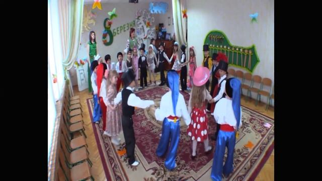 Музична рухлива гра "ВІНОЧОК" для дітей старшого дошкільного віку. Свято весни.