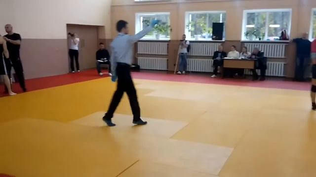 Кубок РБ по УШУ Саньда  22-23.10.2016 75 кг Когуашвили Павел -Бровко Антон 2 раунд